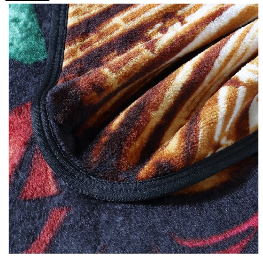 🆕La Virgen de Guadalupe-Blessed Mary Plush Blanket/Throw, ultra soft 50